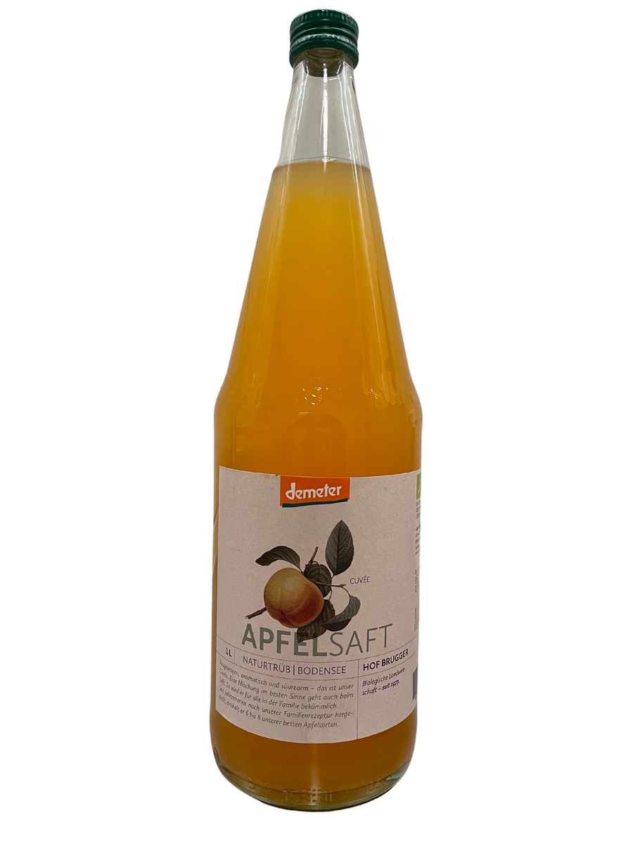 Apfelsaft naturtrüb, Obsthof Brugger – Pfluger Mosisgreut