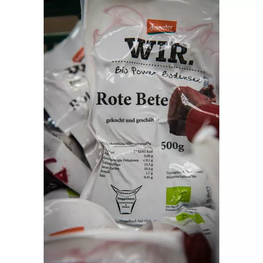 Rote Bete, gekocht, vakuumiert, Heggelbach WIR – Pfluger Mosisgreut