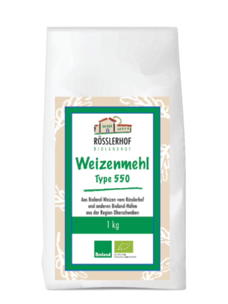 Weizenmehl Typ 550, Rösslerhof – Pfluger Mosisgreut